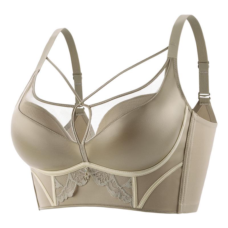 

Бесшовный бюстгальтер пуш-ап: Минимайзер груди и формирующий бюстгальтер против провисания с боковой поддержкой, бесшовные 3D чашки 36/80C