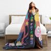 Smiling Friends Pim and Charlie  Gift Blanket For Men Women Cozy Soft  Throw Blankets for Couch 50x60 Inches Multiple Sizes