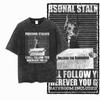 Doberman Graphic T Shirt Vintage Washed Streetwear Tee for Dog Lovers 100% cotton T shirt for men