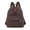 Oxford Backpack Women's Travel Backpack Large Capacity Color Block Student Schoolbag
