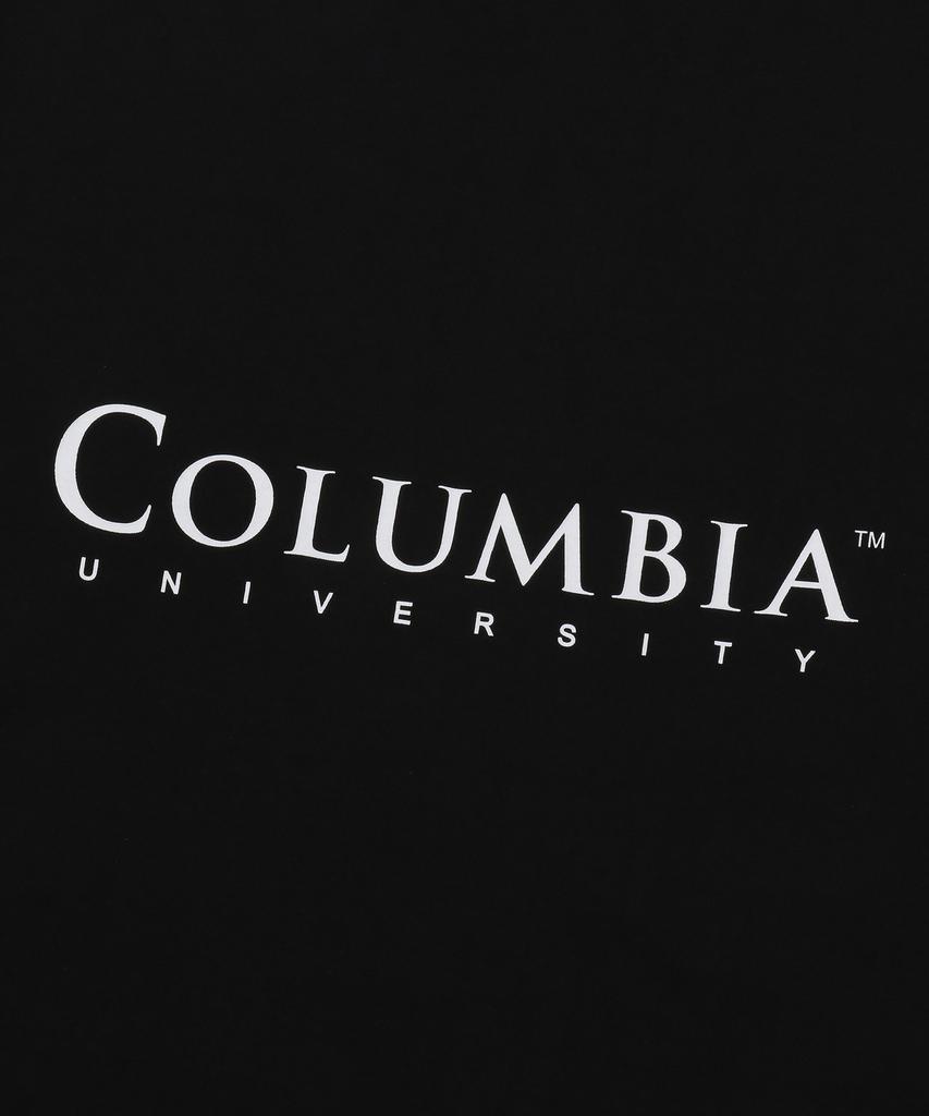 COLUMBIA UNIVERSITY Cu Signiture Big Logo T-Shirts Black