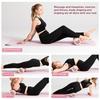 30 cm Yogaspalte Rückenrolle Fitness Muskelentspannung Schaumstoffrolle Heim-Fitnessstudio Massagestab Yogarad Übungen Pilates Ausrüstung