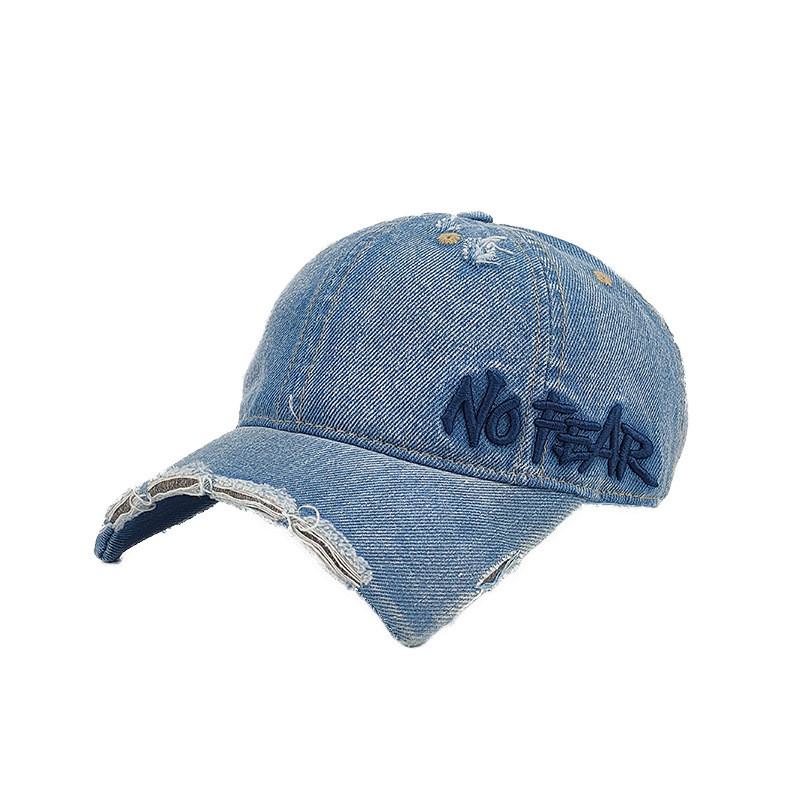 Baseball Cap With Embroidered Letters Adjustable Sunshade For Men And Women