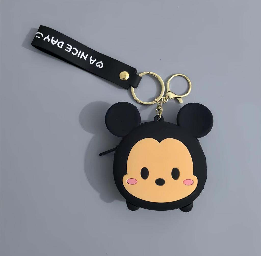 Sanrio Cartoon Silicone Coin Purse - Cute Children's Storage Bag