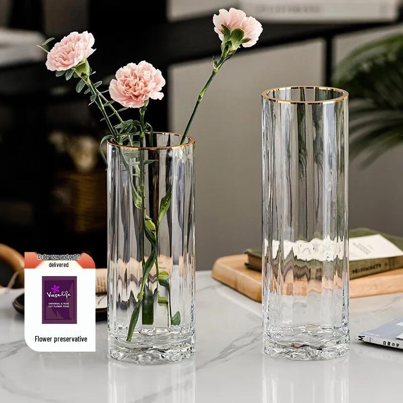 Elegant Glass Flower Vases