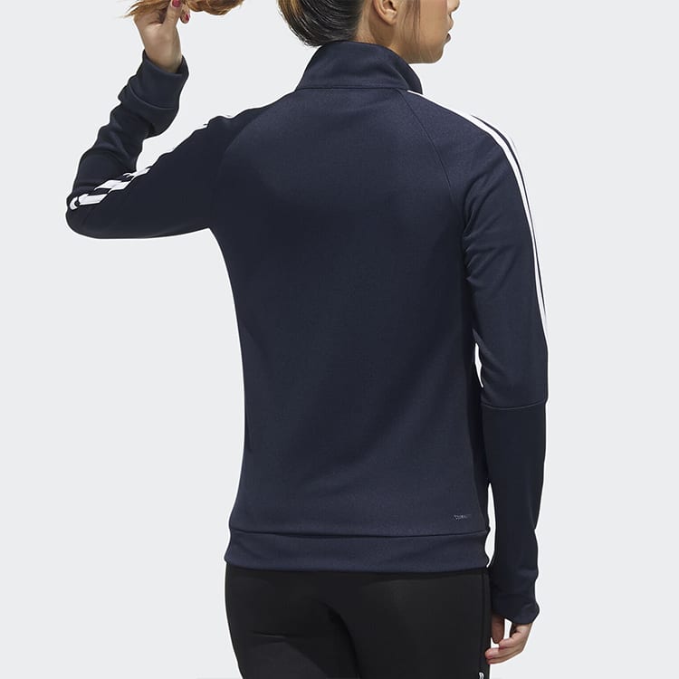 adidas Jackets Women's Navy Blue Stand Collar Moderate Other FL0171