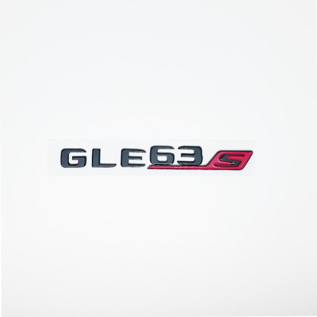 3D ABS GLE43 GLE53 GLE63 GLE63S Badge Sticker Side Fender Rear Trunk Emblem Decal