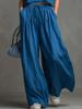Women's Casual Set Strappy Top Wide Leg Pants Two Piece Outfit for Women