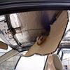 Car Sound Deadener Mat Noise Bonnet Insulation Deadening for Hood Engine Sticker Aluminum fiber, Sound-absorbing cotton