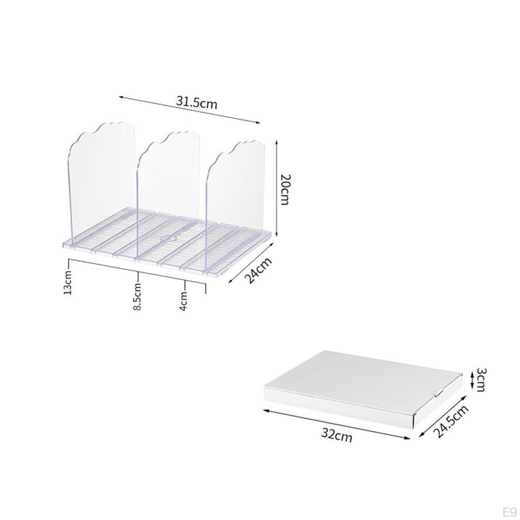 Regalteiler Schrankteiler Trennwand für Schlafzimmer, Bastelzimmer Organizer