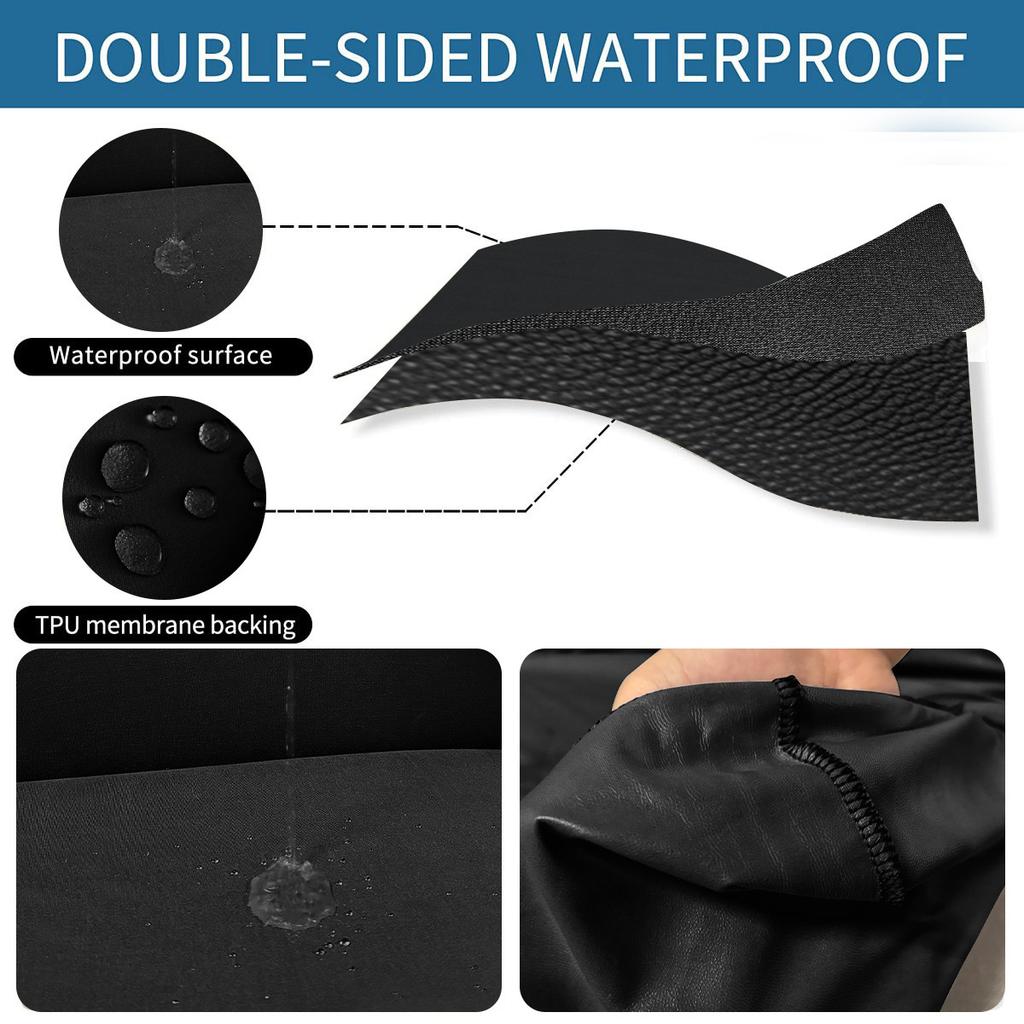 TPU Laminated Waterproof Milk-Silk Chair Cover, Leak-Proof Seat Protector