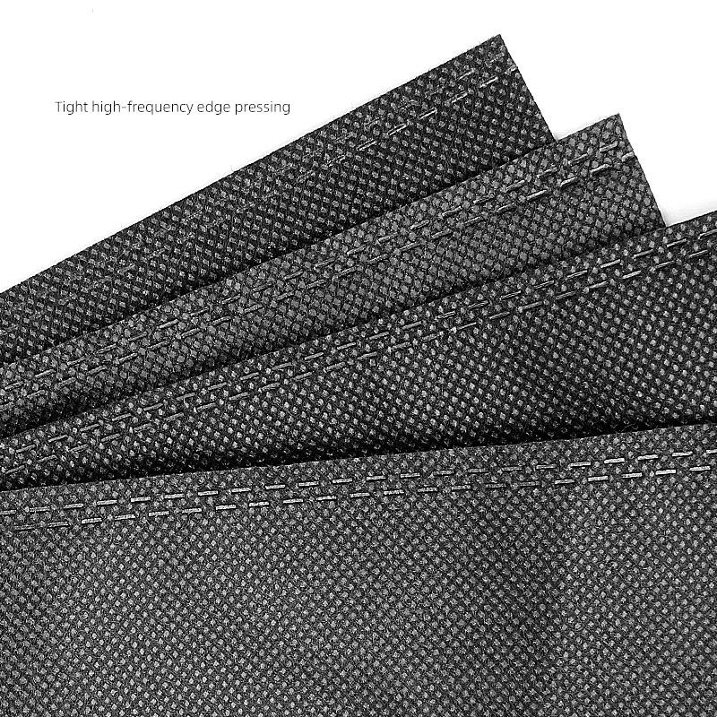 Shoe Dust Covers Non-Woven Dustproof Drawstring Black Drawstring Storage Bag Travel Pouch Shoe Bags Drying Shoes Protect