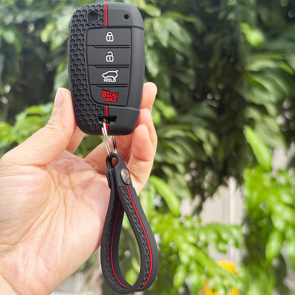 Keychain Protect For Hyundai Solaris Tucson Sonata Accent Elantra Creta I30 Ix35 Knife Remote Key Cover Caps