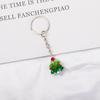 Crystal Christmas Tree Pendant Keychain Charm - Festive Accessory & Gift