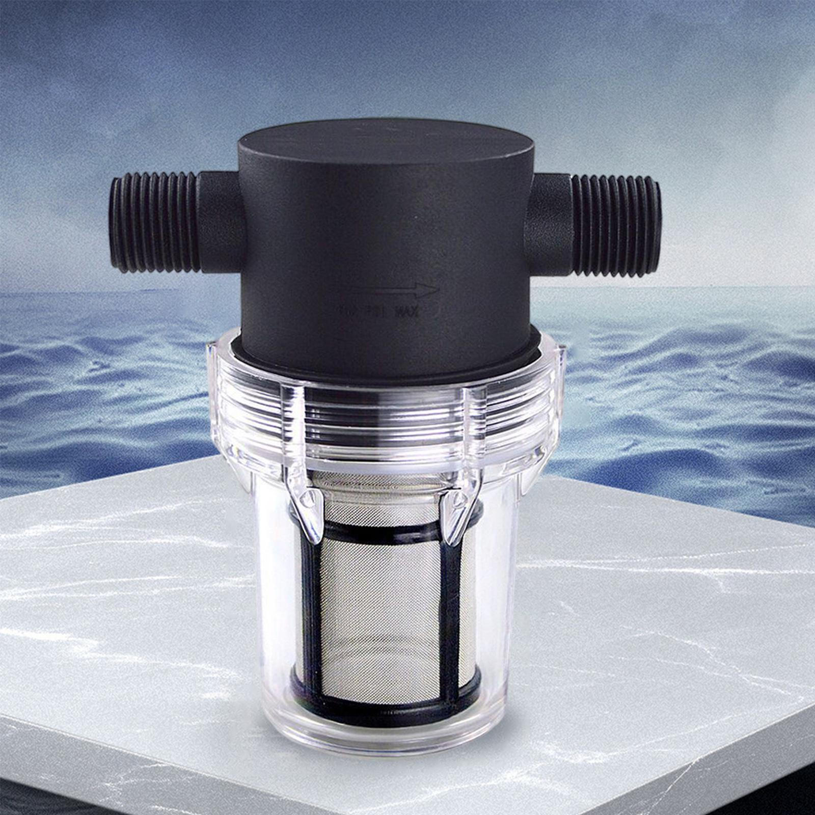 

1/2 дюйма Садовий фільтр для поливу Акваріумний насос для води Вхідний сітчастий фільтр-сито Ставок Автомобіль 80 mesh