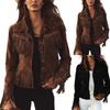 Women's Casual Faux Jacket with for Everyday Wear