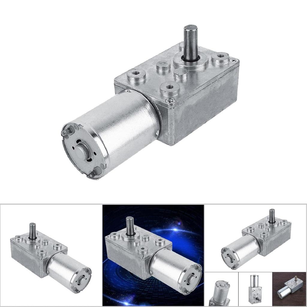 High Turbo Geared Motor DC 12V Motor 2/3/5/610/20/30/40/62/100RPM Used in Windows, a Door Opener (20 RPM)