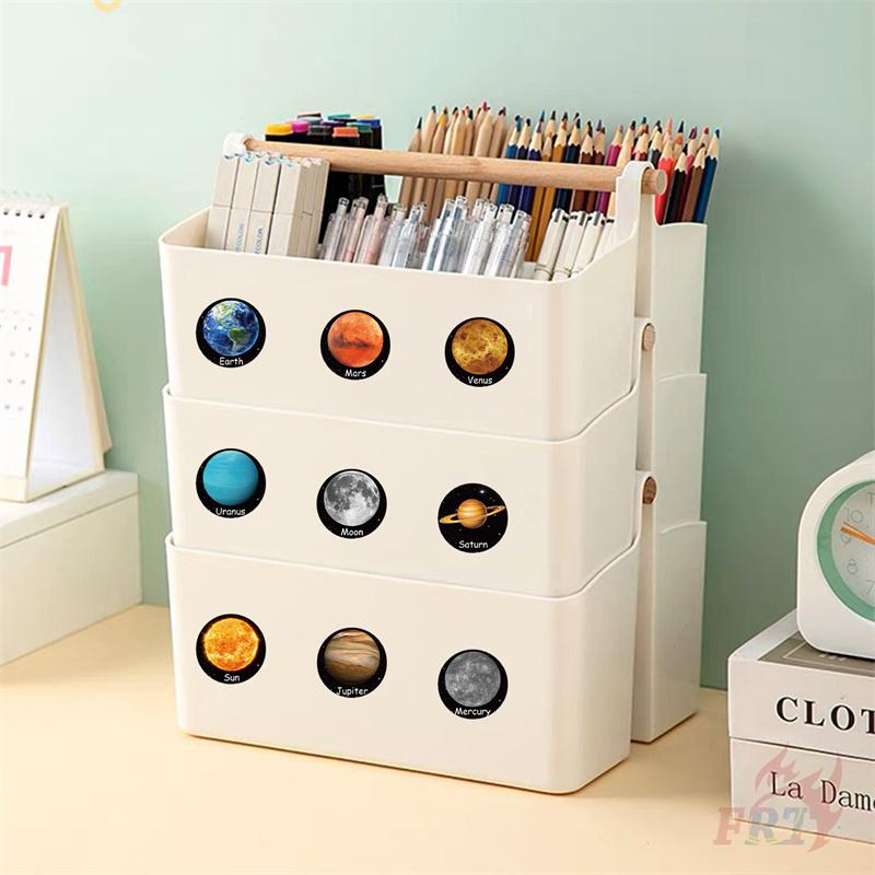 500Pcs/Roll Planets in The Universe Kids Rewards Stickers - DIY Scrapbooks Album Decor Sealing Label Decals