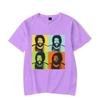 Bud Spencer Camiseta Pop Art T-skjorte for menn/kvinner Herre T-skjorte kortermet trykk Uformell Breaking Bad Print T-skjorte for menn