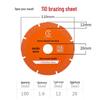 Sintered Stone Ultra-Thin Diamond Saw Blade for Marble (100/106/110/350)
