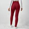 Women's Plus Size High Waisted Yoga Pants - Butt Lifting Workout Leggings Solid Color