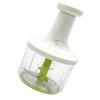 Manual Vegetable Cutter Multifunctional Easy To Clean Plastic Hand Pressed Onion Chopper for Ginger Garlic Nuts