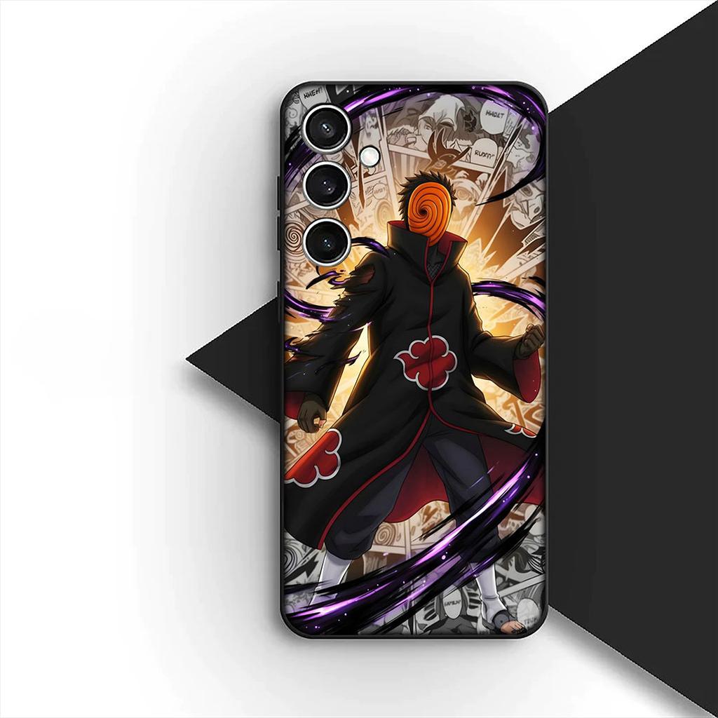 for Samsung Galaxy S20 S22 S21 FE Ultra Plus A07 A17 A15 A16 A25 A57 A37 Phone Case Obito Itachi Uchiha Tobi Akatsuki Narutos