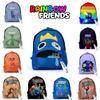 Roblox Rainbow Friends Durable Polyester Backpack Rucksack Schoolbag Travel Xmas Gift