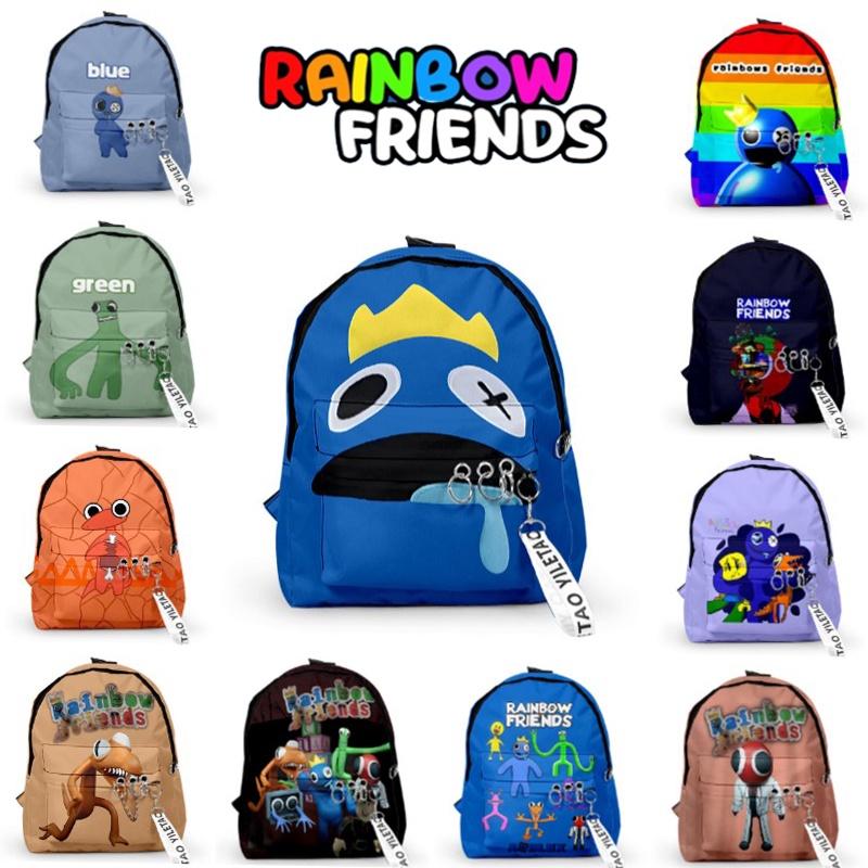 Roblox Rainbow Friends Durable Polyester Backpack Rucksack Schoolbag Travel Xmas Gift