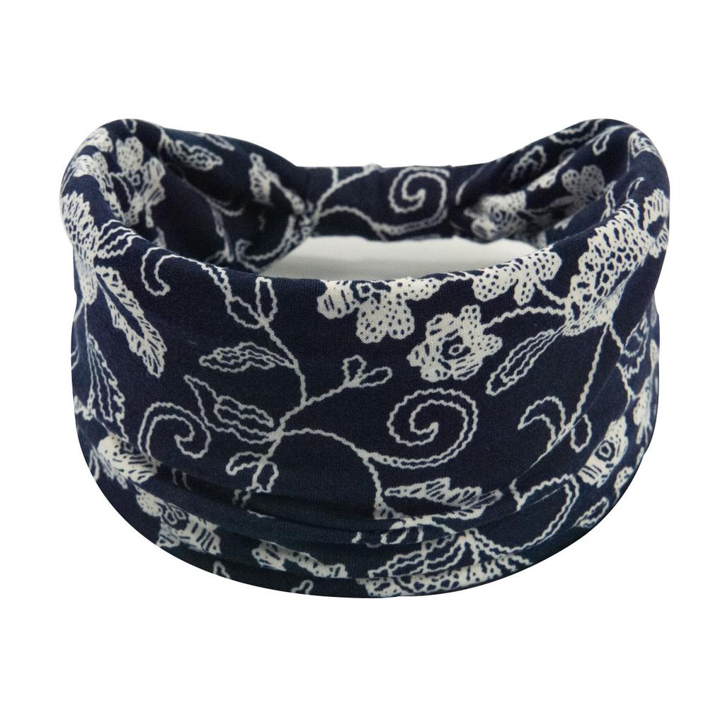 Bohemian Cashew Yoga Übung Stirnband Anti Schweiß und Feuchtigkeit Absorbieren Elastische Baumwolle Stirnband Knoten Stirnband