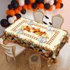 Fall Thanksgiving Pumpkin Harvest Themed Tablecloths, Round/Square Table Cloths, Decorative Table Cloths, Long Table Cloths