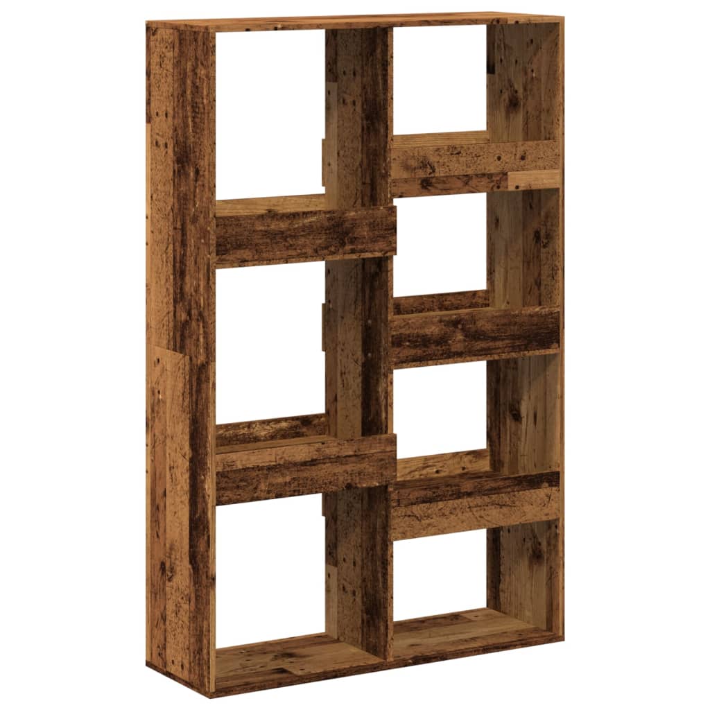 Bookshelf Vintage Wood Look 100 x 33 x 155.5 cm Engineered Wood