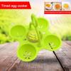 Removable Egg Timer Hold 4 Eggs Nonstick Egg Molds Kitchen Accessories Egg Poacher Cups  Home