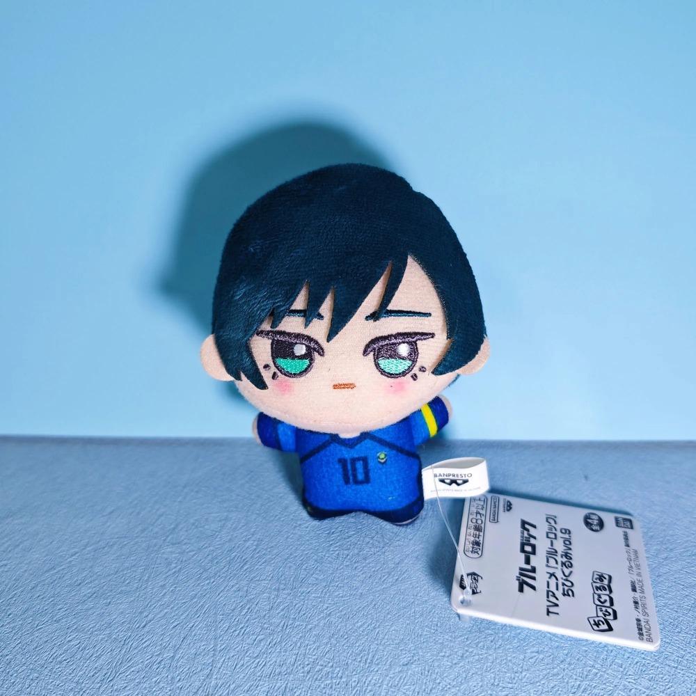 Original Anime Blue Lock Vol.9 Vol.10 Rin Itou Bachira Meguru Cosplay Plüschtier Flauschiger Maumet Anhänger Geschenke Spielzeug