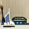 Auf Lager Technische und kreative Experten, Stadtansichten, Skyline, Moc 21032 Baustein-Set, Weihnachtsgeschenk für Kinder