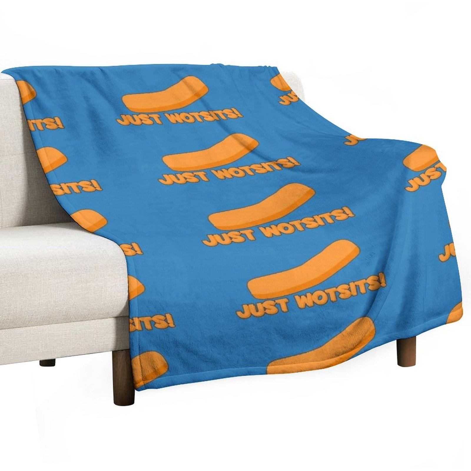 Только Wotsits! Плед Роскошный Плед Мохнатое Одеяло Индивидуальные Пледы 30x40in