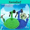 Tuinslang Uitrekbaar Slang Pijp Sproeier Waterpistool Planten Auto 25ft200ft Wassen