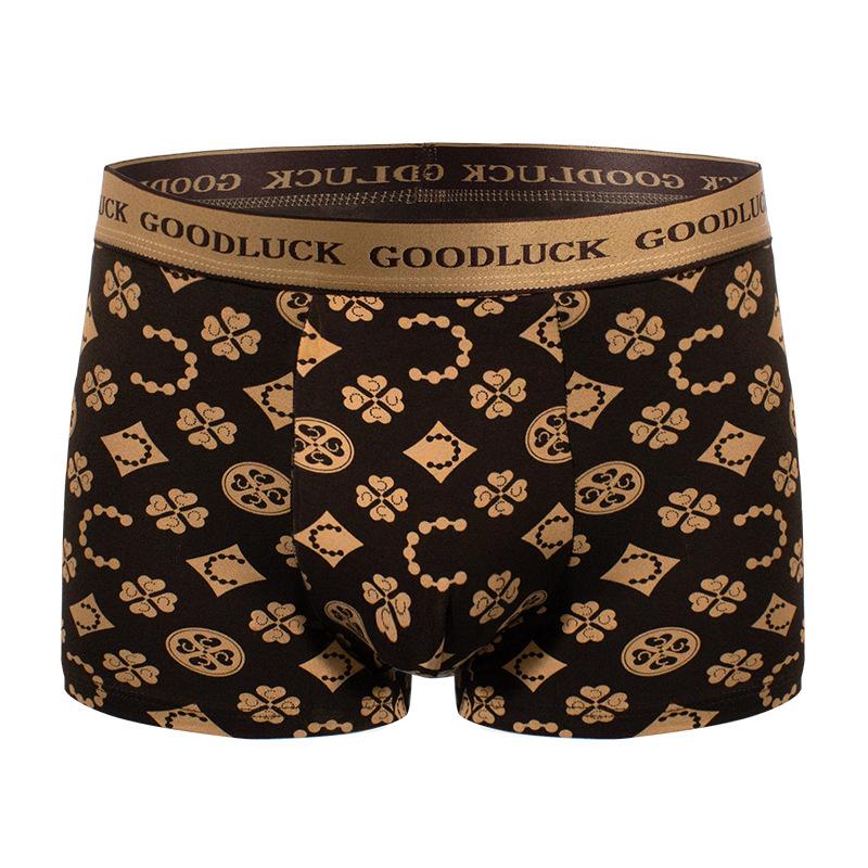 

Мужское хлопковое нижнее белье Антибактериальное Мужское спортивное дышащее нижнее белье с плоскими углами 4XL