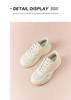 Jordan QIAODAN Thick soled White Shoes for Girls