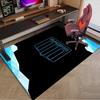 Rennteam-Emblem Teppich für Büro, Stuhlunterlage, Dekorativer Teppich Wohnzimmer Matte, Große Größe Fan Geschenke Weihnachtsgeschenke