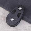 Kayak Canoe Boat Pulley Kit Heavy Duty Kayak Slide Rail Anchor Trolley Kit Marine Single Pulley Block Sheave Canoe Pulley