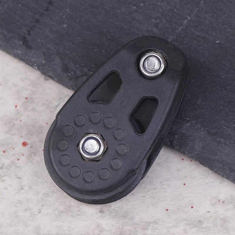 Kayak Canoe Boat Pulley Kit Heavy Duty Kayak Slide Rail Anchor Trolley Kit Marine Single Pulley Block Sheave Canoe Pulley