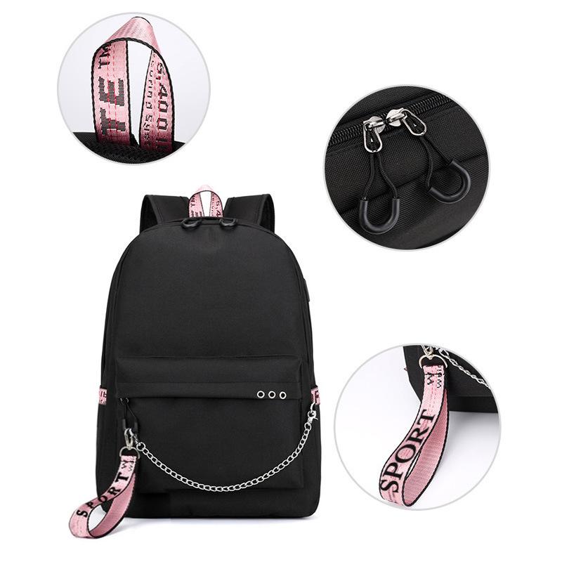 K-pop Printed Backpack for Teenager Girl Boy Bookbag Kid Gift Large Capacity Waterproof Travel Bag Rucksak
