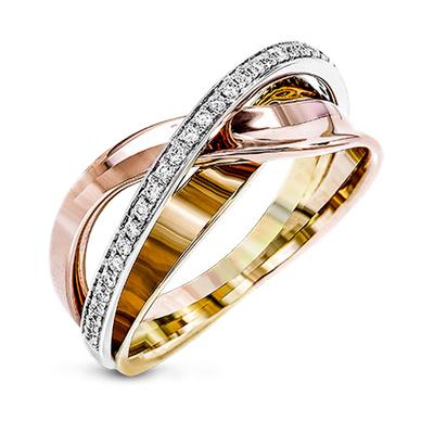 Nuovo Anello a Croce a Forma di X da Donna Design a Tre Toni con Simbolo dell'Infinito Anello Nuziale Pietra di Zircone Cubico Lucente Gioielli alla Moda per Donna