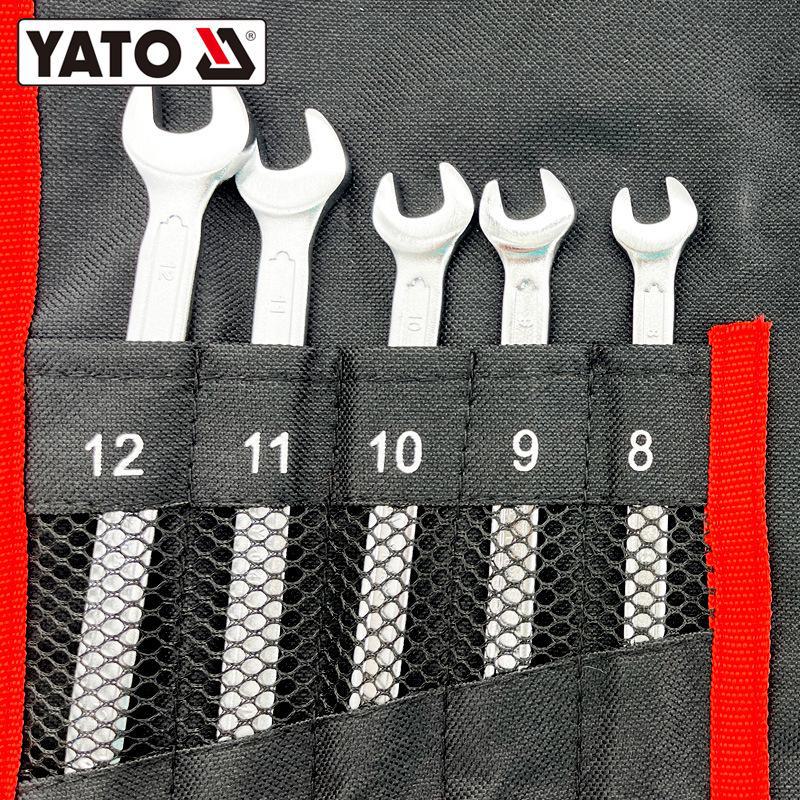 

Набор рожковых ключей двойного назначения YATO: Размеры 10-13, 17, 22 YT-0362