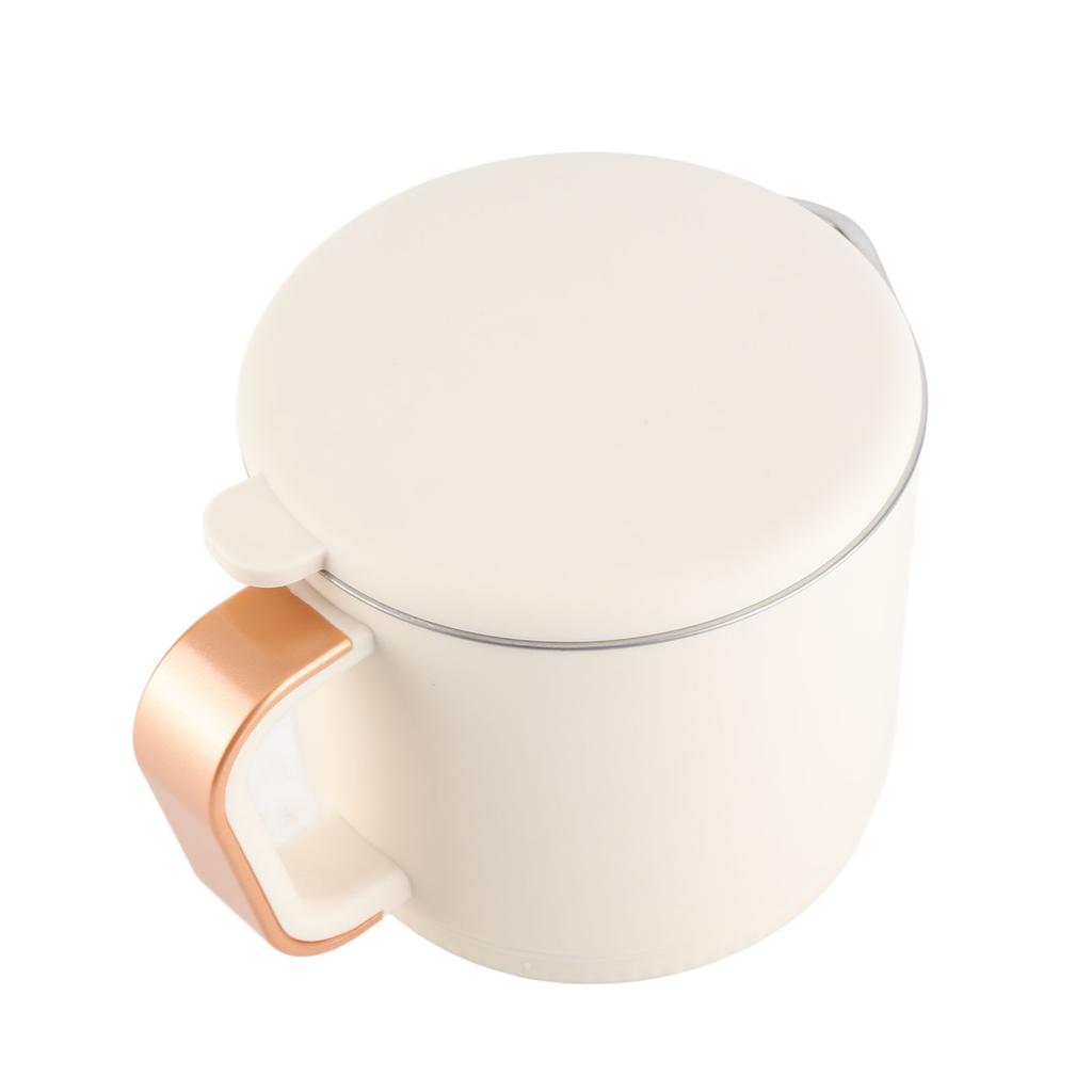 Tragbarer Wasserkocher (0,8 l, 500 W) mit abnehmbarem Sockel, schneller und sicherer intelligenter kleiner Reisewasserkocher