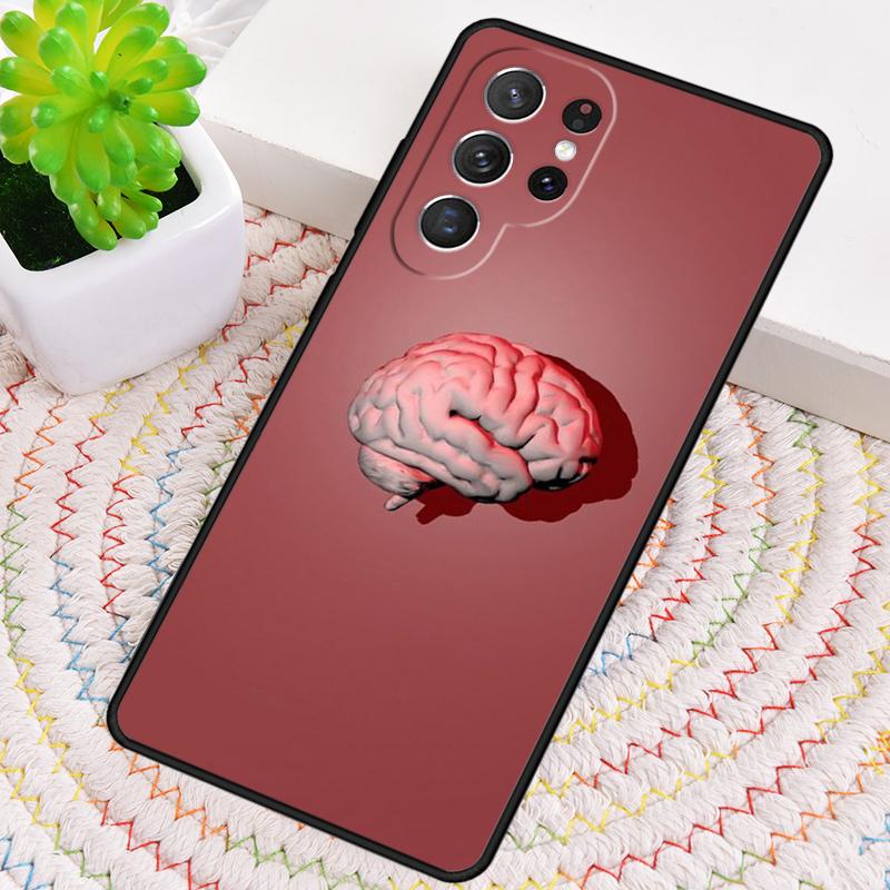 Medical Human Organs Brain Kidney Silicone Phone Case For Samsung Galaxy Note 10 Pro S26 S25 S24 S23 S22 S21 Plus Ultra Cover