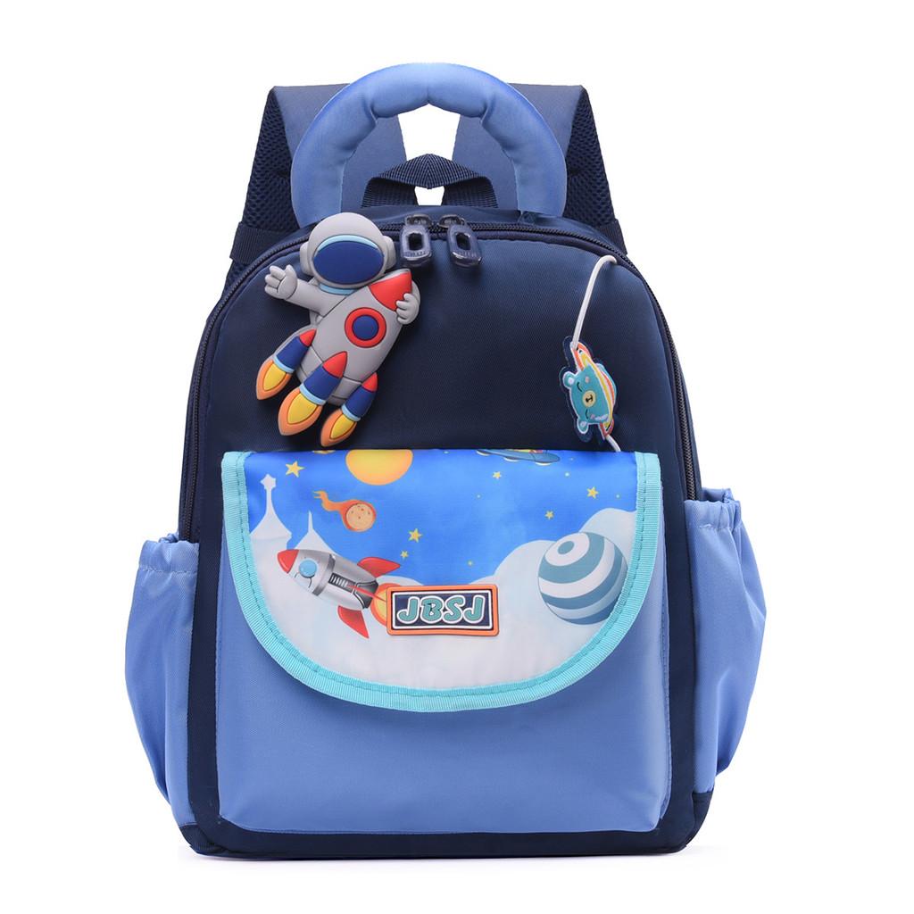Kuromi Kids School Backpack With Large Capacity And Cartoon Design For Preschool Children Navy Blue