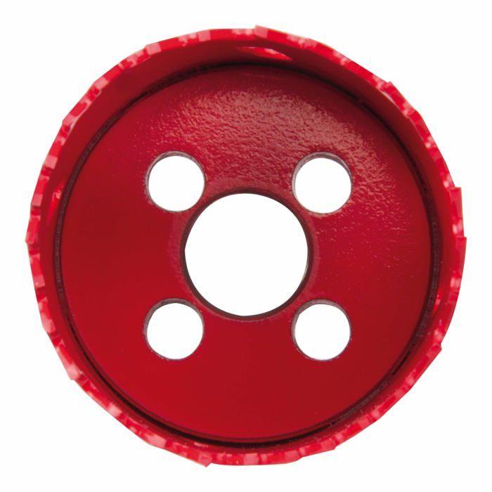 Couronne perforatrice bimétal - Ruko - 46 mm - Denture variable - Acier rapide - Compacte - Noir