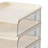 Desktop File Organizer Document Holder for Desk Newspaper Files Shelves Rack Letter Tray